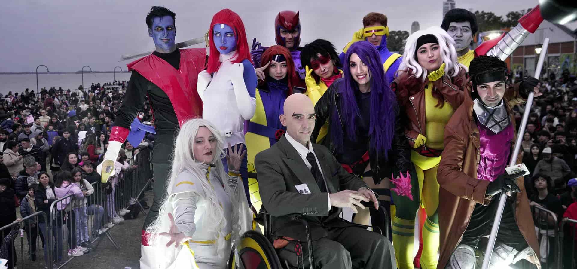 imagen de portada de cosplay grupal de xmen