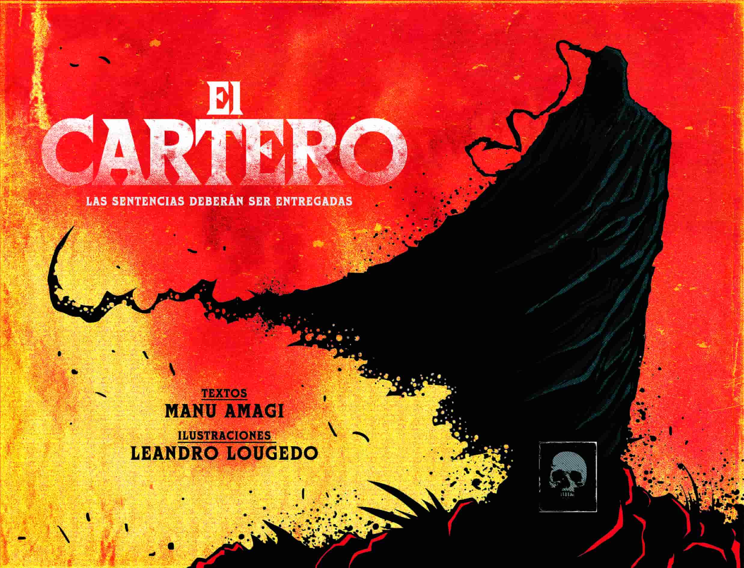 Portada de El Cartero, de Manu Amagi y Leandro Lougedo